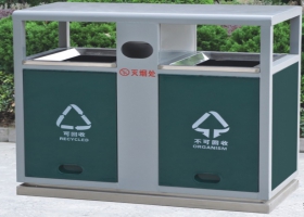 钢板垃圾桶系列案例展示