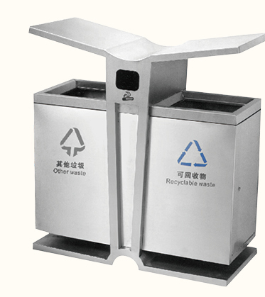 GLM-K245 不锈钢垃圾桶系列